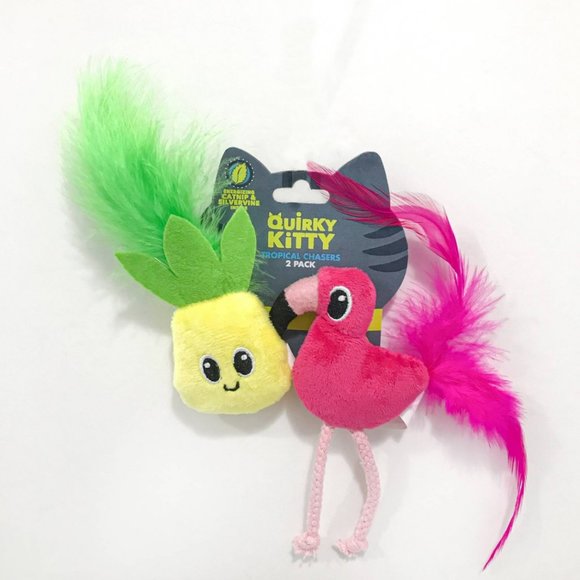 quirky kitty Cat Quirky Kitty Pineapple Flamingo Cat Toy Poshmark